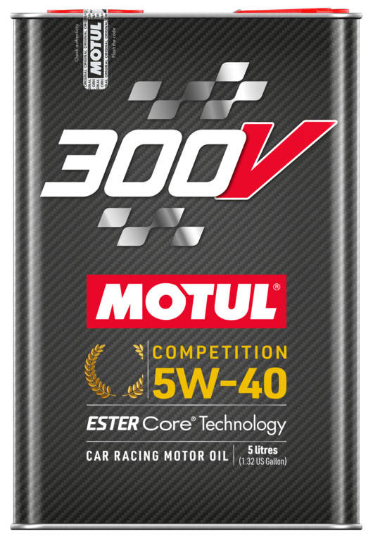 MOTUL 300V COMPETITION масло моторное (5W40/5 л.)