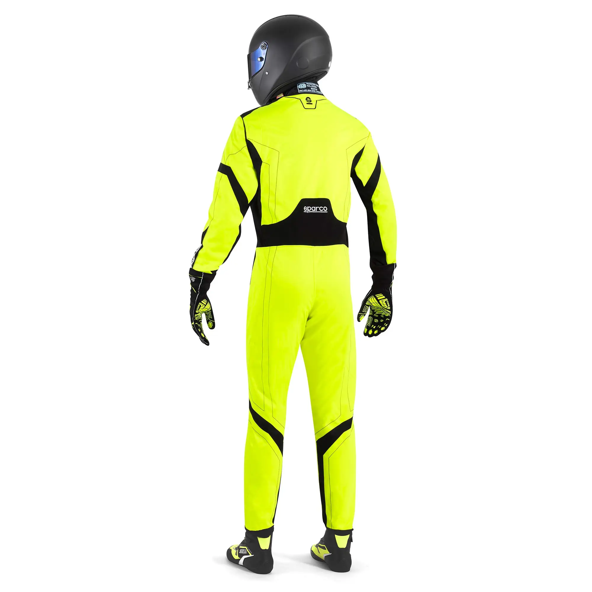 Sparco THUNDER ADVANCED комбинезон для картинга, 150 см, желтый