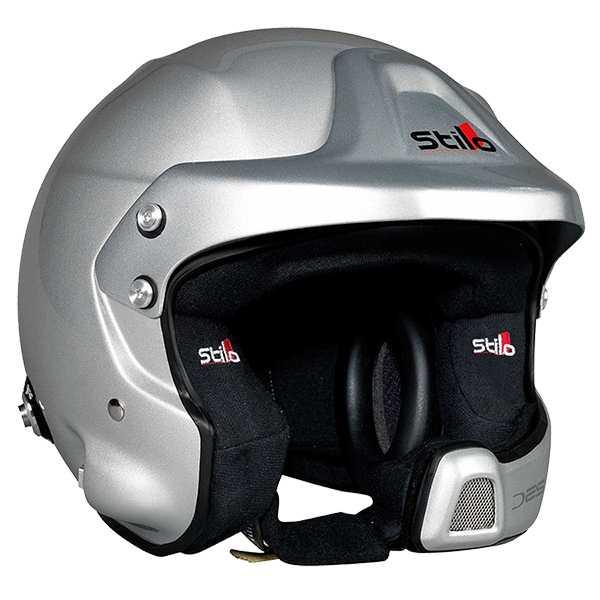 Stilo WRC DES COMPOSITE шлем для автоспорта (гарн. WRC) (HANS), серый, р-р 57