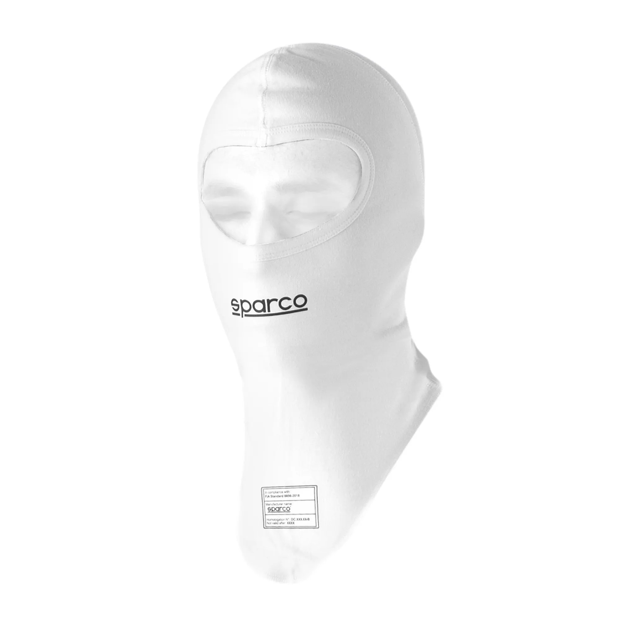 Sparco RW-7 подшлемник для автоспорта, белый