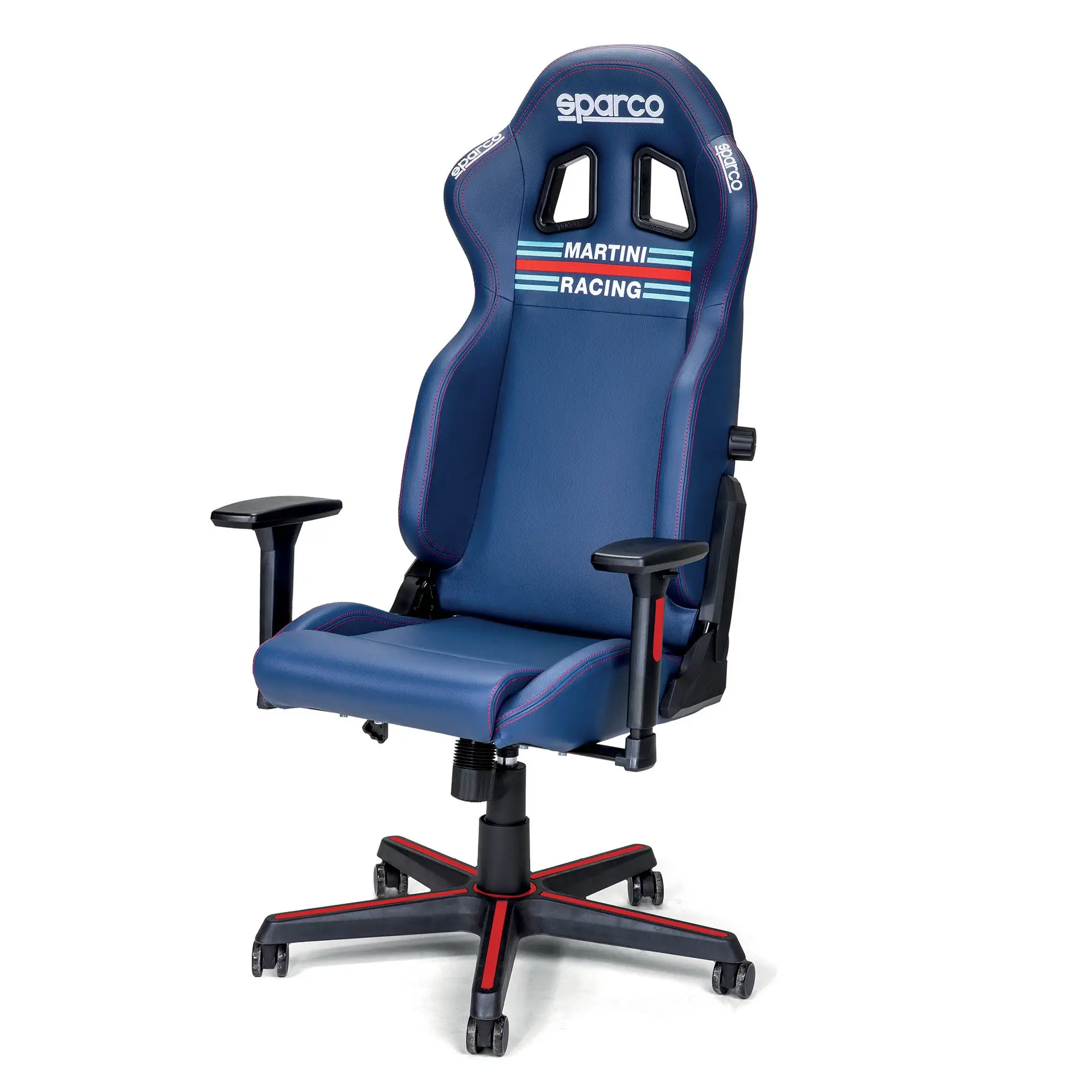 Sparco ICON MARTINI RACING кресло офисное (экокожа), синий