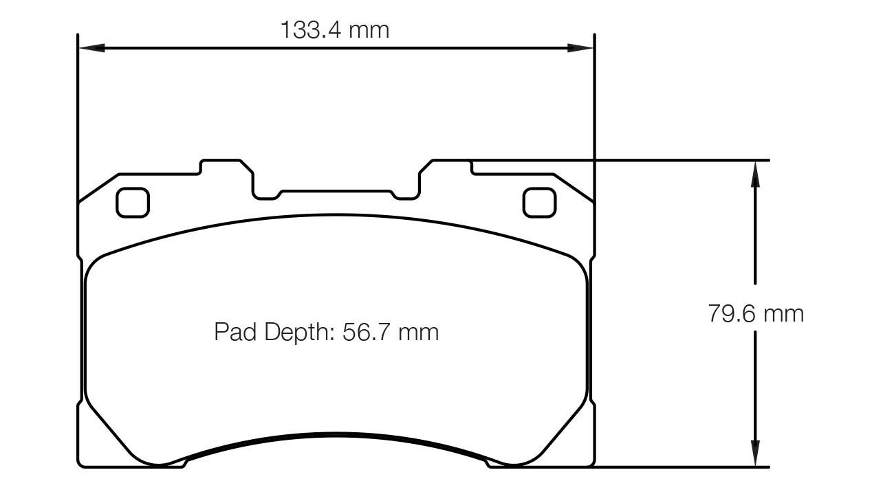 Pagid 8299 RSL 29 Колодки тормозные передние Yaris GR