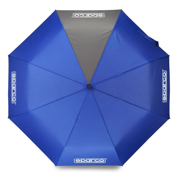 Sparco зонт складной с фонариком, синий/черный