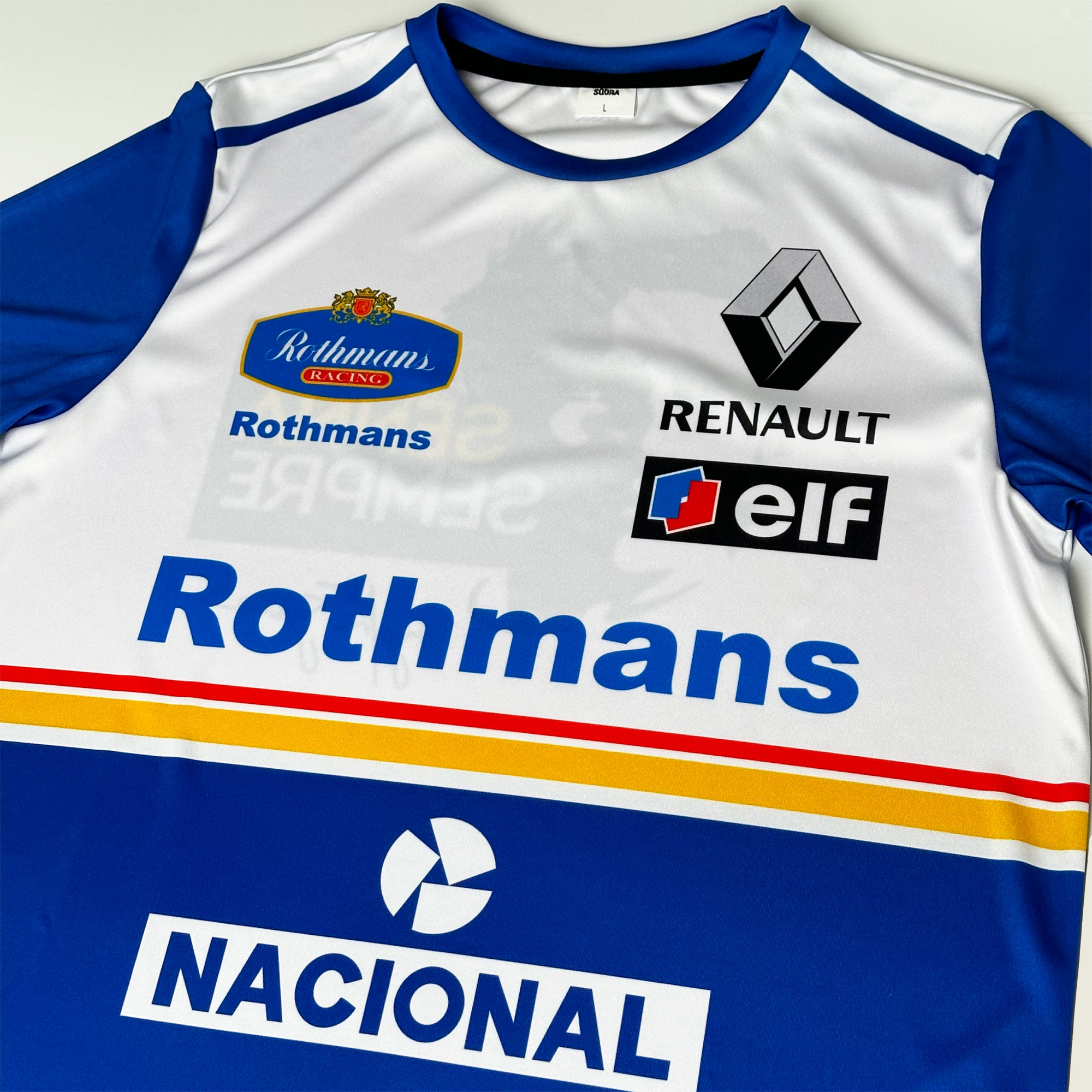 DS Футболка Ayrton Senna, L, Rothmans
